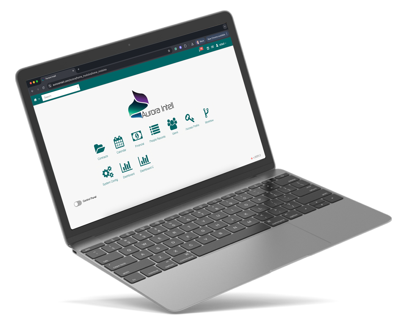 Centralized contract library with drag and drop document management interface