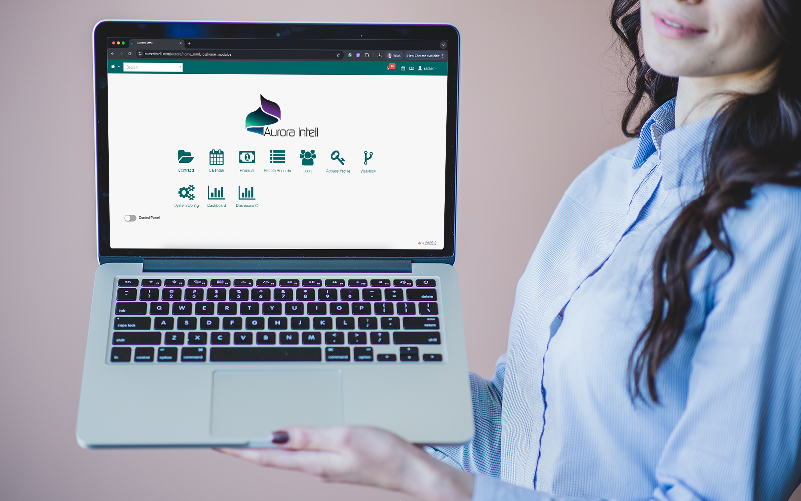 Aurora workflow mockup